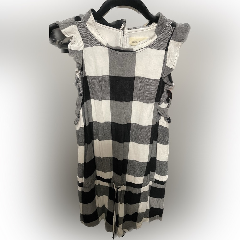 CLOTH & STONE checkered romper! NEW!